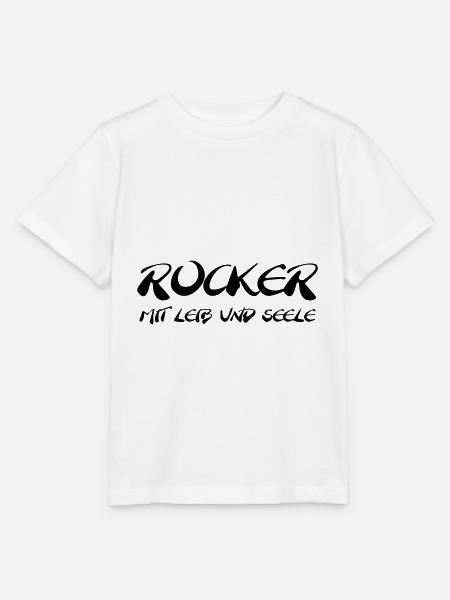 Rocker mit Leib und Seele - Stanley/Stella Kinder T-Shirt MINI CREATOR  - Weiß