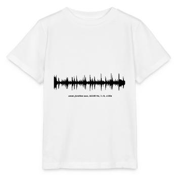 Amen break (black) - Stanley/Stella Kinder T-Shirt MINI CREATOR  - Weiß - Vorne - Maike (125cm)