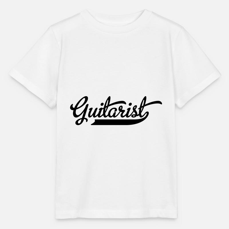 guitar - T-shirt bio MINI CREATOR Stanley/Stella Enfant - blanc