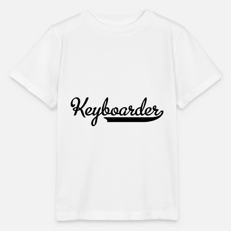 Keyboard - Stanley/Stella Kinder T-Shirt MINI CREATOR  - Weiß