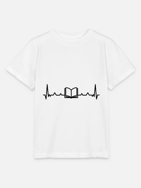Herzschlag - Stanley/Stella Kinder T-Shirt MINI CREATOR - Weiß