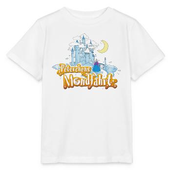 Voyage De Pierre Vers La Lune Aventure Lunaire - T-shirt bio MINI CREATOR Stanley/Stella Enfant - blanc - Devant - Maike (125cm)
