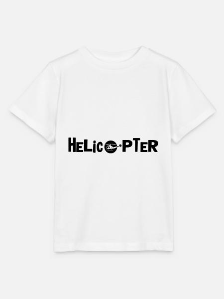 Helikopter Pilot Rettungsflieger - Stanley/Stella Kinder T-Shirt MINI CREATOR - Weiß