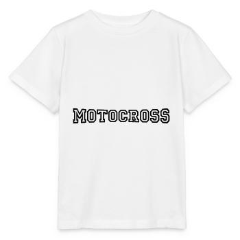 motocross - Stanley/Stella Kinder T-Shirt MINI CREATOR  - Weiß - Vorne - Maike (125cm)