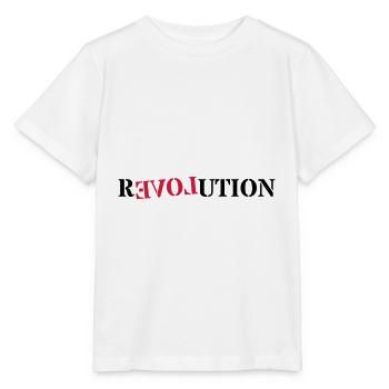 Revolution love - Stanley/Stella MINI CREATOR Kids’ T-Shirt - white - Front - Maike (125cm)
