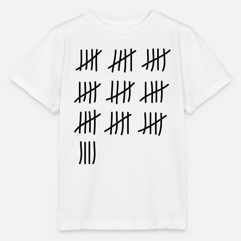 tage_zaehlen_49 - Stanley/Stella Kinder T-Shirt MINI CREATOR  - Weiß
