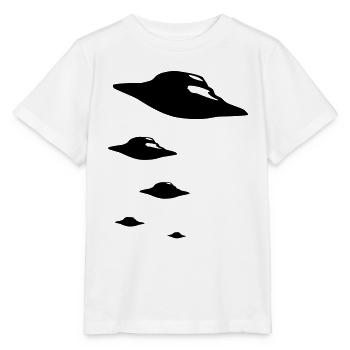 UFO ARMY - Stanley/Stella MINI CREATOR Kids’ T-Shirt - white - Front - Maike (125cm)