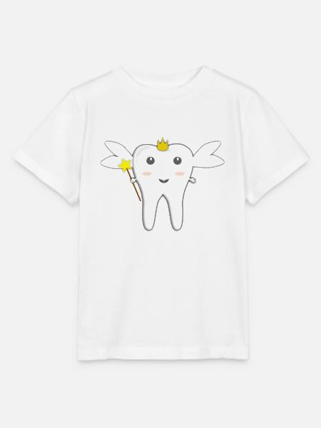 kleine Zahnfee Süßes Kinder und Baby Design - Stanley/Stella Kinder T-Shirt MINI CREATOR - Weiß