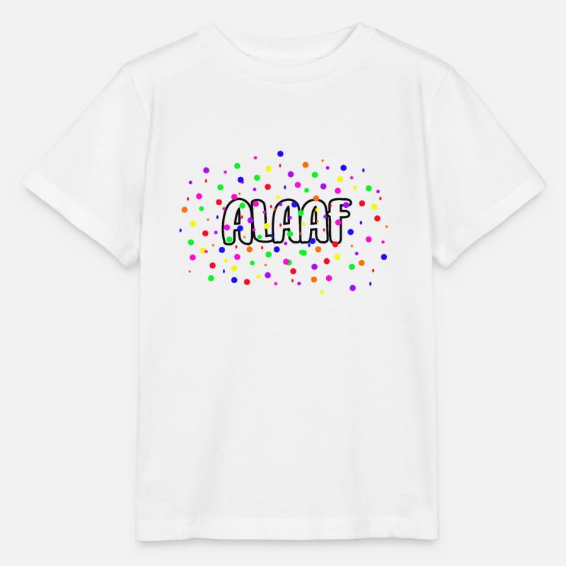 KARNEVAL FASCHING FASTNACHT KÖLLE ALAAF KONFETTI - Stanley/Stella Kinder T-Shirt MINI CREATOR  - Weiß