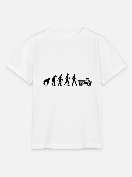 Unimog Trecker LKW I Mog Di Geschenkidee - Stanley/Stella Kinder T-Shirt MINI CREATOR - Weiß
