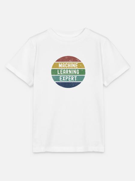 Machine Learning Experte Geschenk - Stanley/Stella Kinder T-Shirt MINI CREATOR - Weiß