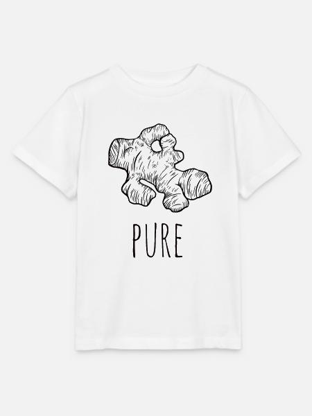 ingwer pur - Stanley/Stella Kinder T-Shirt MINI CREATOR - Weiß