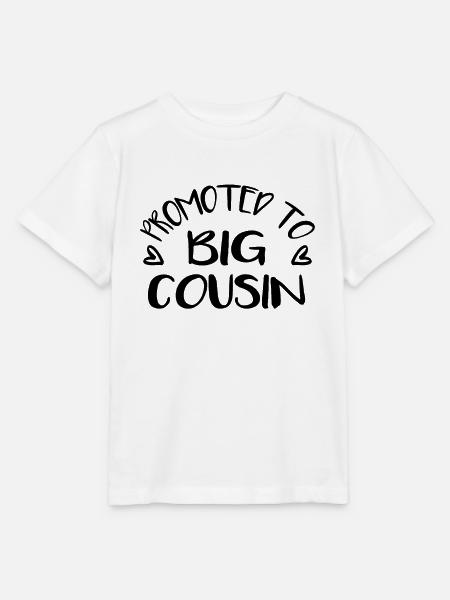 Big cousin - Stanley/Stella Kinder T-Shirt MINI CREATOR  - Weiß