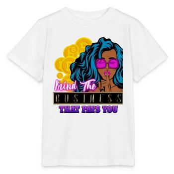 Mind the ₿factories - Stanley/Stella MINI CREATOR Kids’ T-Shirt - white - Front - Maike (125cm)