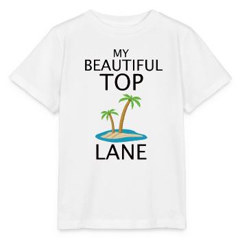 League Legend Top lane fun design - Stanley/Stella MINI CREATOR Kids’ T-Shirt - white - Front - Maike (125cm)