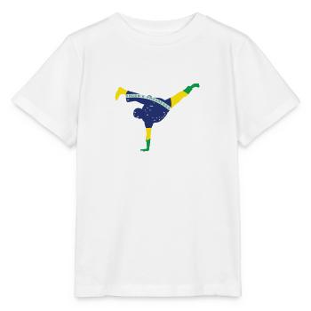Capoeira Acrobatics Martial Dance Acrobatics - Stanley/Stella MINI CREATOR Kids’ T-Shirt - white - Front - Maike (125cm)