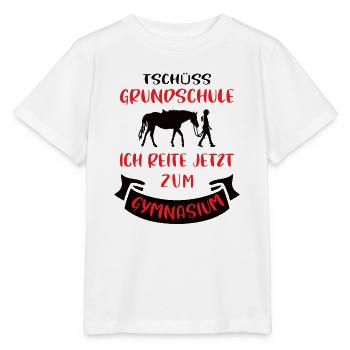 Tschüss Grundschule, Grundschulabschluss - Stanley/Stella Kinder T-Shirt MINI CREATOR  - Weiß - Vorne - Maike (125cm)