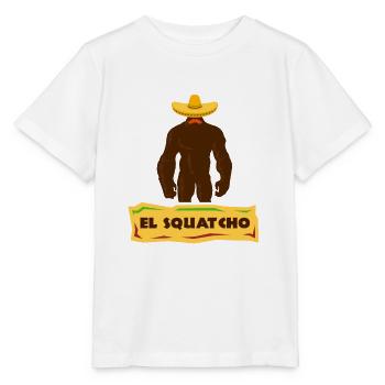 Bigfoot El Squatcho - T-shirt bio MINI CREATOR Stanley/Stella Enfant - blanc - Devant - Maike (125cm)