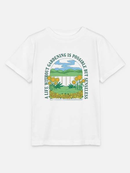 Garten Obstgarten Geschenk Gärtner Hobbygärtner - Stanley/Stella Kinder T-Shirt MINI CREATOR - Weiß
