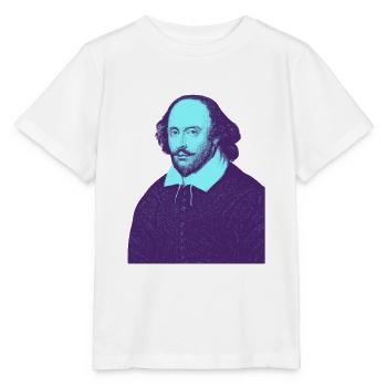 William Shakespeare - Mein Theater - Stanley/Stella Kinder T-Shirt MINI CREATOR  - Weiß - Vorne - Maike (125cm)