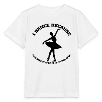 Ballet Gift Dance Ballerina Dance Class Dancer - Stanley/Stella MINI CREATOR Kids’ T-Shirt - white - Front - Maike (125cm)