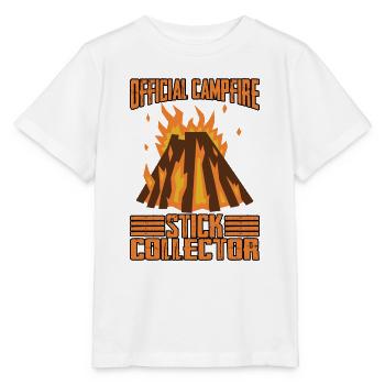 Official Campfire Stick Collector 5 - Stanley/Stella MINI CREATOR Kids’ T-Shirt - white - Front - Maike (125cm)
