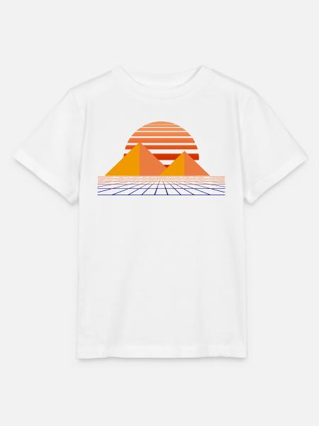 Synthwave-Retrowave - Stanley/Stella Kinder T-Shirt MINI CREATOR - Weiß
