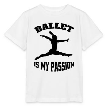 Ballet Dancer Gift Ballerina Dance Class Dance - Stanley/Stella MINI CREATOR Kids’ T-Shirt - white - Front - Maike (125cm)