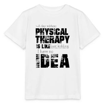 Physiothérapie - T-shirt bio MINI CREATOR Stanley/Stella Enfant - blanc - Devant - Maike (125cm)