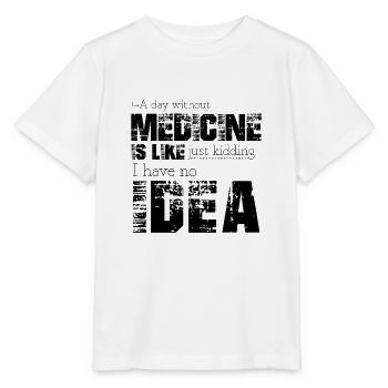 Médicament - T-shirt bio MINI CREATOR Stanley/Stella Enfant - blanc - Devant - Maike (125cm)