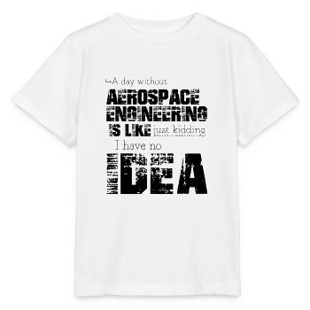 Luft- und Raumfahrttechnik - Stanley/Stella Kinder T-Shirt MINI CREATOR  - Weiß - Vorne - Maike (125cm)