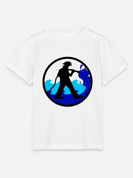 Feuerwehrmann - Stanley/Stella Kinder T-Shirt MINI CREATOR - Weiß