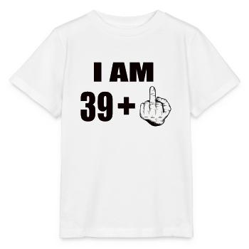 40 Geburtstag - Stanley/Stella Kinder T-Shirt MINI CREATOR  - Weiß - Vorne - Maike (125cm)
