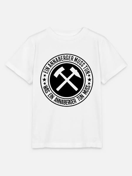 Ein Annaberger muss tun - Stanley/Stella Kinder T-Shirt MINI CREATOR  - Weiß