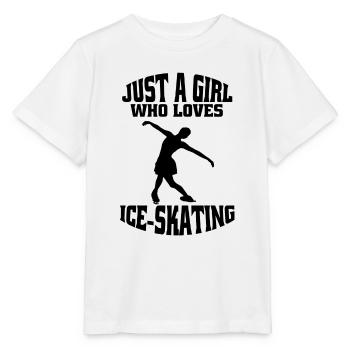 Patinage artistique Patinage sur glace Patinage artistique - T-shirt bio MINI CREATOR Stanley/Stella Enfant - blanc - Devant - Maike (125cm)