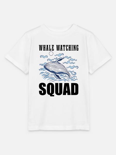 Walbeobachter Spruch Wal Fans Buckelwale - Stanley/Stella Kinder T-Shirt MINI CREATOR - Weiß