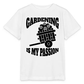 Hobbygärtner Garten Obstgarten Gärtner Geschenk - Stanley/Stella Kinder T-Shirt MINI CREATOR  - Weiß - Vorne - Maike (125cm)