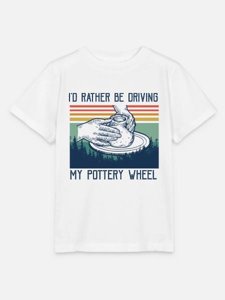 Töpfern und Töpferei - Stanley/Stella Kinder T-Shirt MINI CREATOR - Weiß