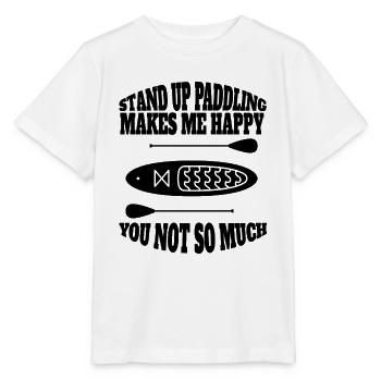 Stand Up Paddling Stand-Up Paddlers Stand-Up Paddling - Stanley/Stella MINI CREATOR Kids’ T-Shirt - white - Front - Maike (125cm)