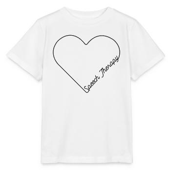 Speech Therapist Therapy Assistant - Stanley/Stella Kinder T-Shirt MINI CREATOR  - Weiß - Vorne - Maike (125cm)