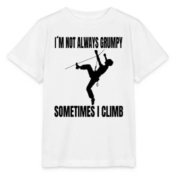 Climber Mountaineering Mountain Climbing Mountain Climbing - Stanley/Stella MINI CREATOR Kids’ T-Shirt - white - Front - Maike (125cm)