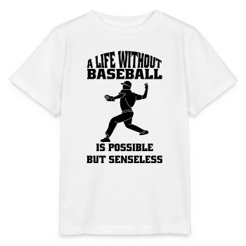 Baseball Baseball players Baseball team Baseball players - Stanley/Stella MINI CREATOR Kids’ T-Shirt - white - Front - Maike (125cm)