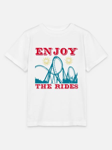GENIESSEN SIE DIE FAHRTEN - Stanley/Stella Kinder T-Shirt MINI CREATOR - Weiß