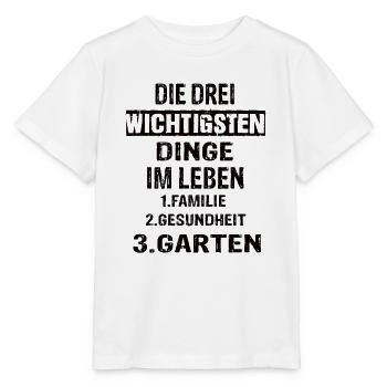 Garten - Stanley/Stella Kinder T-Shirt MINI CREATOR  - Weiß - Vorne - Maike (125cm)