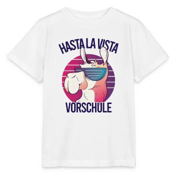 Vorschulkind Verabschieden Kindergarten Vorschule - Stanley/Stella Kinder T-Shirt MINI CREATOR  - Weiß - Vorne - Maike (125cm)