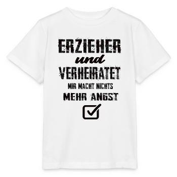 Erzieher - Stanley/Stella Kinder T-Shirt MINI CREATOR  - Weiß - Vorne - Maike (125cm)