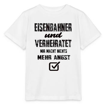 Eisenbahner - Stanley/Stella Kinder T-Shirt MINI CREATOR  - Weiß - Vorne - Maike (125cm)