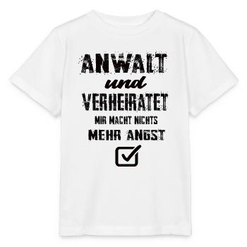Anwalt - Stanley/Stella Kinder T-Shirt MINI CREATOR  - Weiß - Vorne - Maike (125cm)