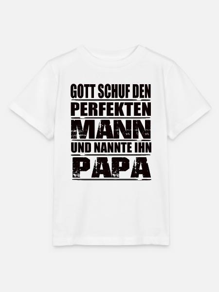 Papa - Stanley/Stella Kinder T-Shirt MINI CREATOR - Weiß