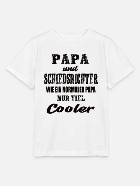 Papa und Schiedsrichter - Stanley/Stella Kinder T-Shirt MINI CREATOR - Weiß